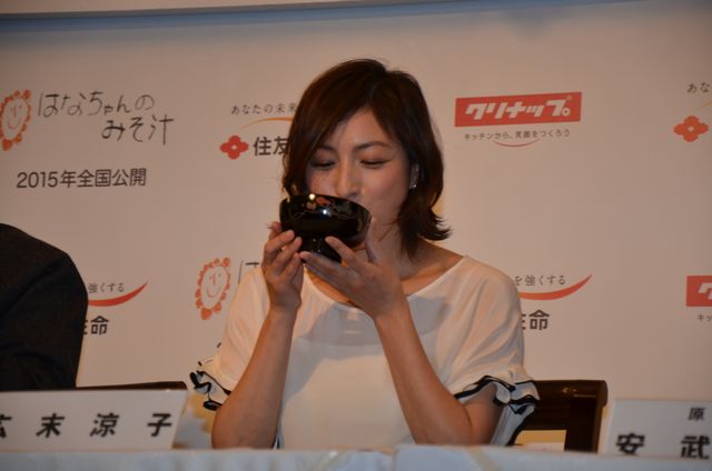感動作「はなちゃんのみそ汁」映画化！一青窈も出演　製作発表会見【フォトギャラリー】（9枚目）