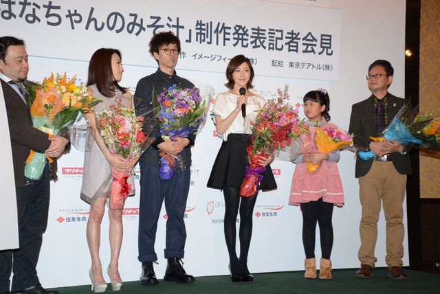 感動作「はなちゃんのみそ汁」映画化！一青窈も出演　製作発表会見【フォトギャラリー】（15枚目）