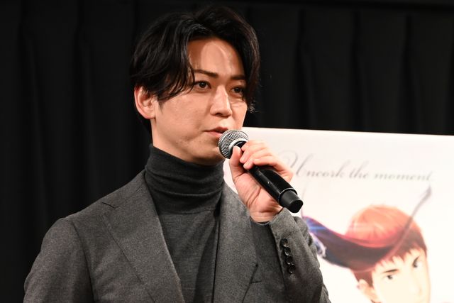 亀梨和也、ドラマ版から16年ぶりに神咲雫を再演！アニメ「神の雫」制作発表会見（4枚目）