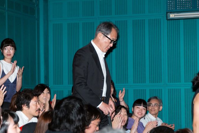 井浦新、戸田菜穂、佐野史郎ら登壇『返還交渉人　いつか、沖縄を取り戻す』初日舞台あいさつ（12枚目）