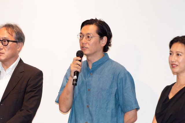 井浦新、戸田菜穂、佐野史郎ら登壇『返還交渉人　いつか、沖縄を取り戻す』初日舞台あいさつ（20枚目）