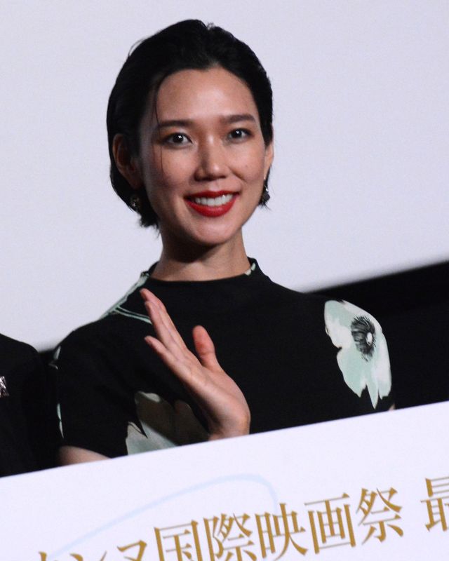 美しい…岡本多緒、ふっくらおなかで登壇　映画『急に具合が悪くなる』公開記念舞台挨拶（10枚目）