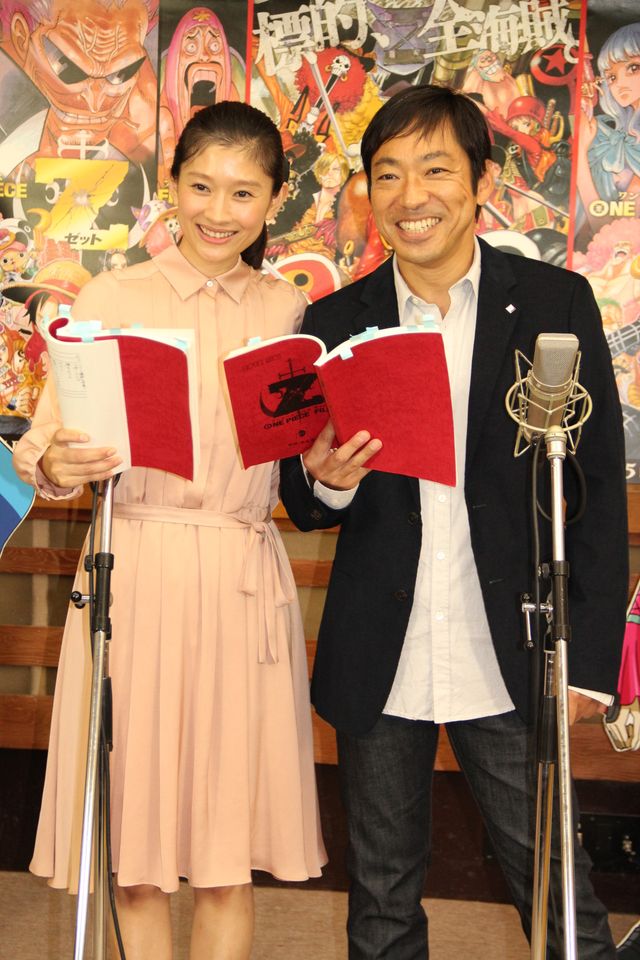 篠原涼子、第2子出産後初の公の場！-映画『ONE PIECE FILM Z ワンピース フィルム ゼット』公開アフレコ写真ギャラリー（8枚目）