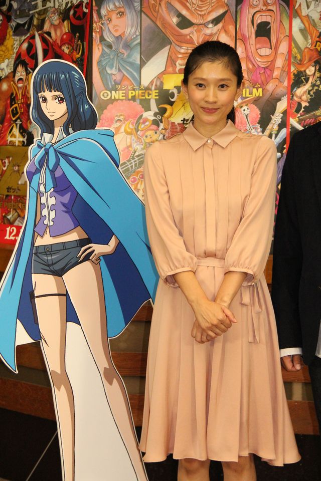 篠原涼子、第2子出産後初の公の場！-映画『ONE PIECE FILM Z ワンピース フィルム ゼット』公開アフレコ写真ギャラリー（12枚目）