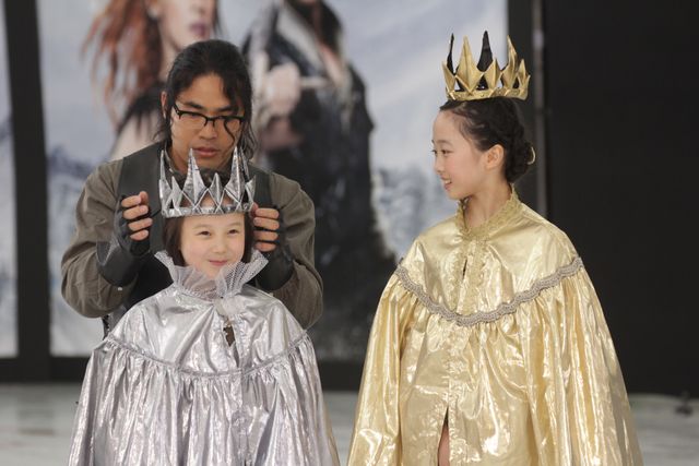 本田望結、妹と一緒にフィギュア演技！『スノーホワイト／氷の王国』イベント ギャラリー：フォトギャラリー