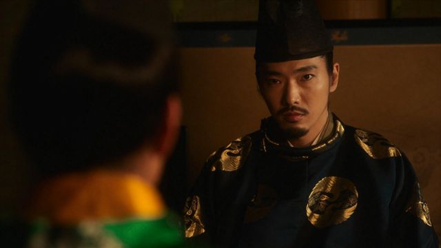 「癒やし」と話題！頼通（渡邊圭祐）＆実資（秋山竜次）　第38回「光る君へ」場面写真（8枚目）