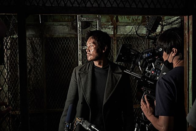 オフショットもあり！『白頭山大噴火』メイキングカット（4枚目）