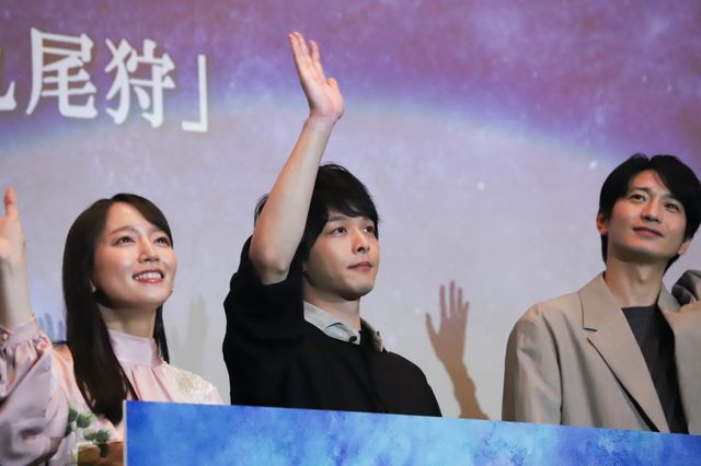 中村倫也×吉岡里帆×向井理、ゲキ×シネ「狐晴明九尾狩」初日にぶっちゃけトーク（7枚目）