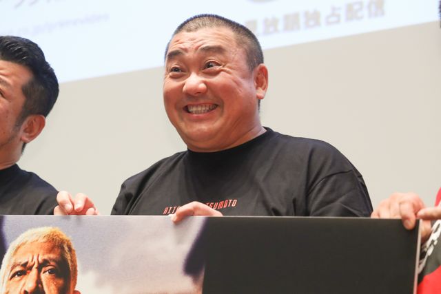 体がおっきいおじさまが3人も…「HITOSHI MATSUMOTO Presents ドキュメンタル」体験イベントにて（2枚目）