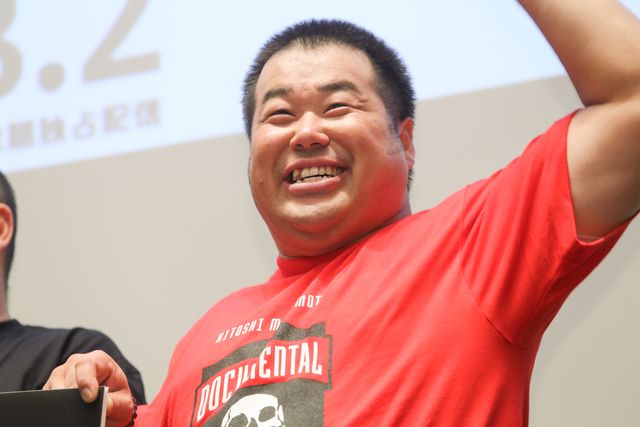 体がおっきいおじさまが3人も…「HITOSHI MATSUMOTO Presents ドキュメンタル」体験イベントにて（4枚目）