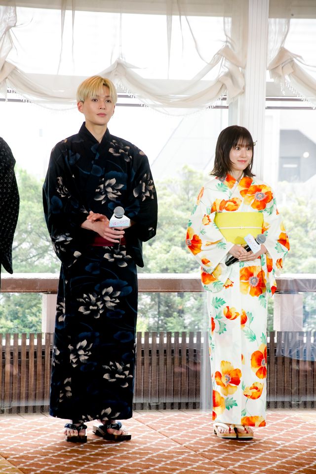 八木勇征＆福本莉子、浴衣姿がお似合い！映画『隣のステラ』七夕☆（ステラ）イベント（11枚目）