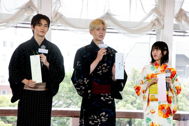 八木勇征＆福本莉子、浴衣姿がお似合い！映画『隣のステラ』七夕☆（ステラ）イベント（22枚目）