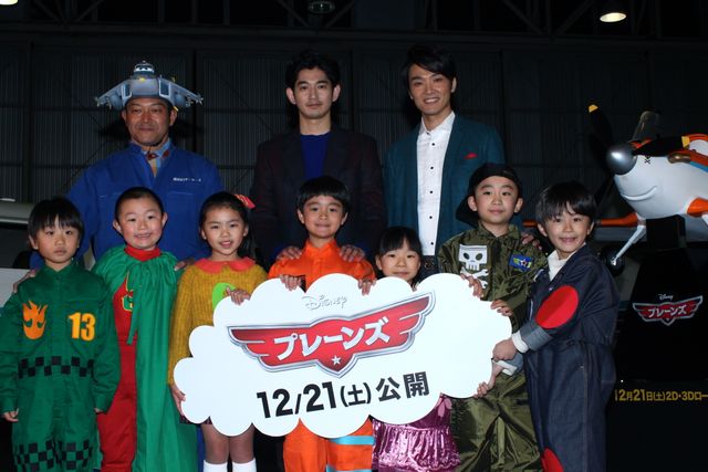 瑛太が井上芳雄に公開謝罪！映画『プレーンズ』ジャパンプレミア（8枚目）