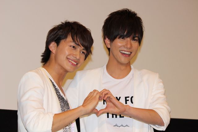 ボイメン小林豊は水野勝と「求め合っていきたい」オムニバスドラマ「キスのカタチ」完成披露上映会フォトギャラリー（7枚目）