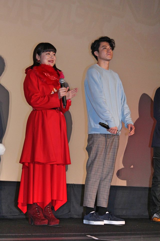 高所恐怖症を克服した小栗旬！『映画　妖怪ウォッチ FOREVER FRIENDS』公開記念舞台あいさつ（3枚目）