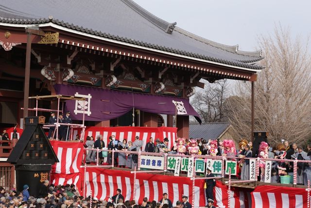 プリキュアの豆まきに子どもたち大歓声！池上本門寺にて 写真ギャラリー（5枚目）