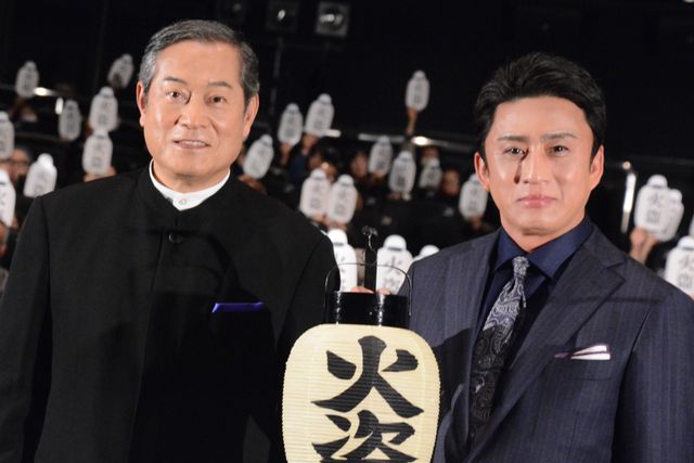 松本幸四郎＆市川染五郎「鬼平犯科帳　本所・桜屋敷」完成披露試写会（3枚目）