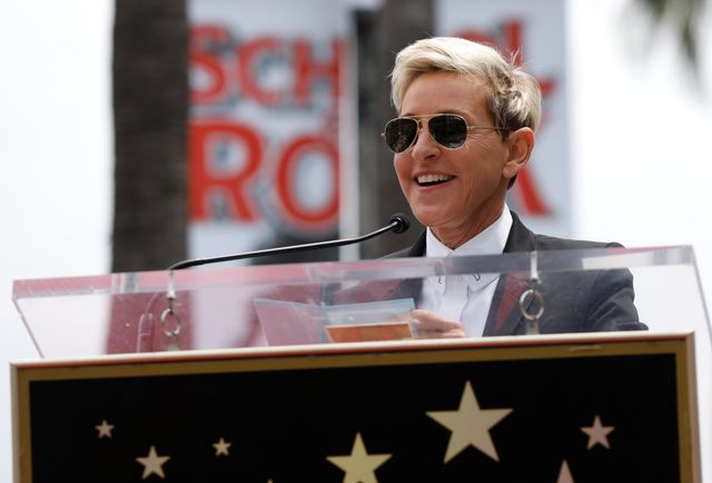 ゴールデン・グローブ賞の主催者は4日、エレン・デジェネレス(写真)に、生涯功労賞を授与すると発表した。写真は2018年4月、ロサンゼルスで撮影