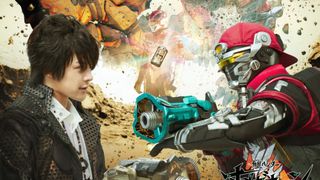 「オメガホーン」新章開幕ビジュアル公開!ギャバン・インフィニティ&新たな角獣の姿、鉄壁のレイジが動き出す
