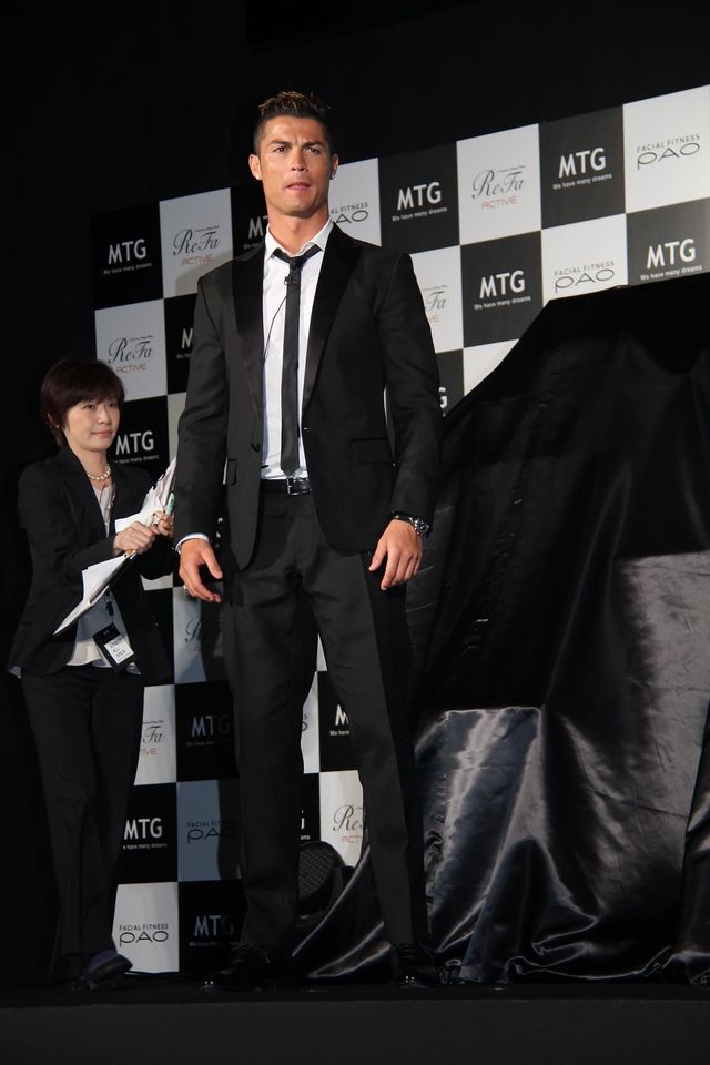 C・ロナウド、満面の笑み！来日中！会見フォトギャラリー（2枚目）