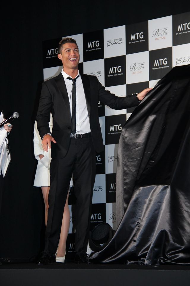 C・ロナウド、満面の笑み！来日中！会見フォトギャラリー（6枚目）