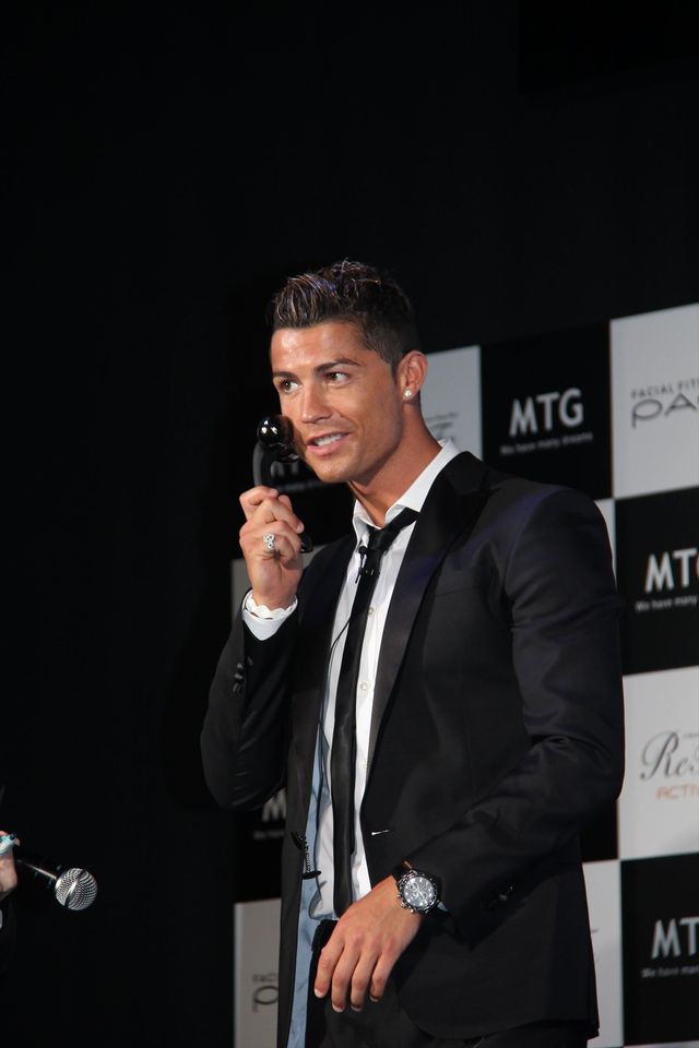 C・ロナウド、満面の笑み！来日中！会見フォトギャラリー（15枚目）