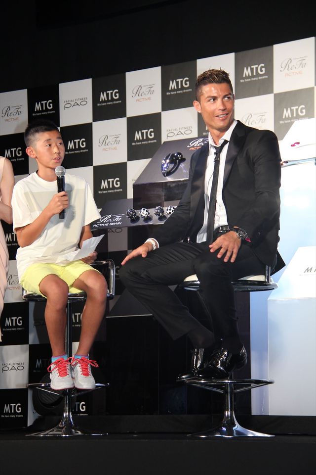 C・ロナウド、満面の笑み！来日中！会見フォトギャラリー（20枚目）