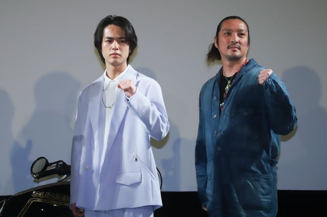 奥野壮＆陣内孝則＆新羅慎二、みんな仮面ライダーつながり!?『灰色の壁　－大宮ノトーリアス－』完成披露報告会（5枚目）