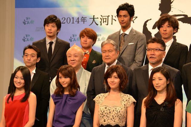 2014年NHK大河ドラマ「軍師官兵衛」新キャスト発表会見フォトギャラリー（4枚目）
