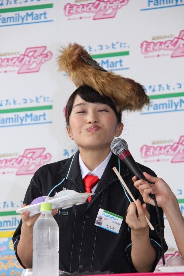 お弁当の具をモチーフにしたカチューシャがインパクト大！ ももクロ写真ギャラリー（15枚目）