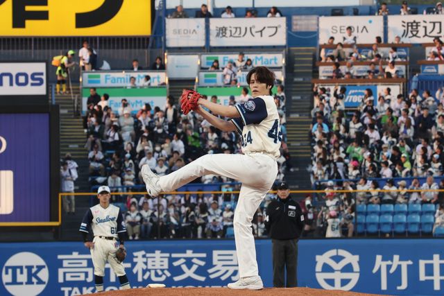 マリオ声優・宮野真守、ノーバン投球に歓声！『ザ・スーパーマリオギャラクシー・ムービー』ナイター始球式（9枚目）