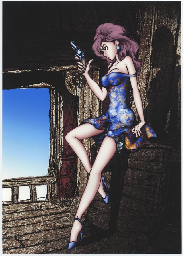 「ルパン三世」モンキー・パンチさん原作画：ルパン三世、峰不二子、次元大介、石川五ェ門、銭形警部（2枚目）