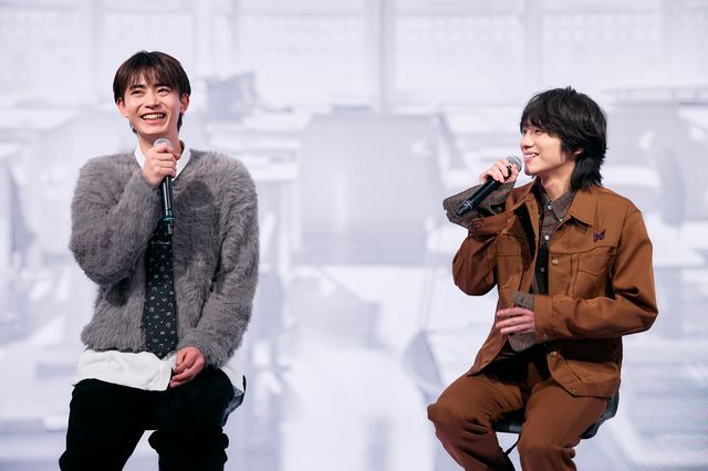 「御上先生」豊田裕大＆山下幸輝の輝く笑顔！トークイベント「課外授業2限目 ～裏側から学ぶ～」：フォトギャラリー
