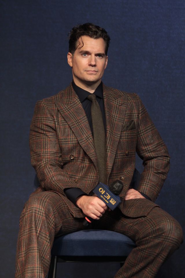 ヘンリー・カヴィル、指ハートの破壊力！『アーガイル』ブライス・ダラス・ハワード＆サム・ロックウェルと韓国で記者会見（18枚目）