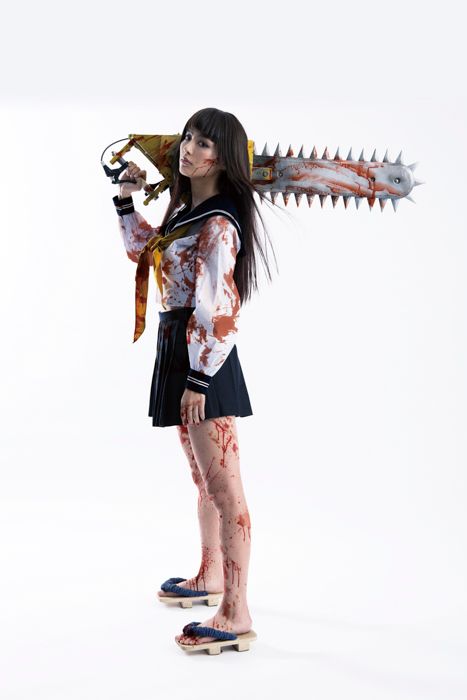 「仮面ライダードライブ」内田理央のふんどしセーラー服！『血まみれスケバンチェーンソー』フォトギャラリー（2枚目）