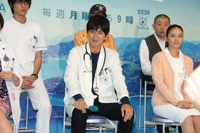 「あまちゃん」超えを狙う！月9ドラマ「海の上の診療所」制作発表会見フォトギャラリー（10枚目）