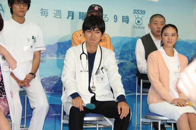 「あまちゃん」超えを狙う！月9ドラマ「海の上の診療所」制作発表会見フォトギャラリー（11枚目）