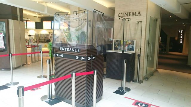 感染拡大防止策を強化した「チネチッタ」館内の様子（2枚目）