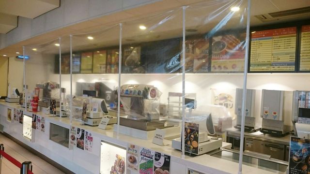 感染拡大防止策を強化した「チネチッタ」館内の様子（7枚目）