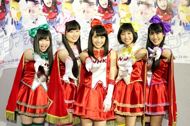 ももクロ、次は朝ドラを狙う！NHKドラマ「天使とジャンプ」完成披露試写会フォトギャラリー（2枚目）