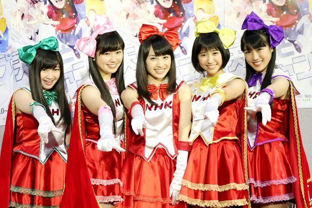 ももクロ、次は朝ドラを狙う！NHKドラマ「天使とジャンプ」完成披露試写会フォトギャラリー（3枚目）