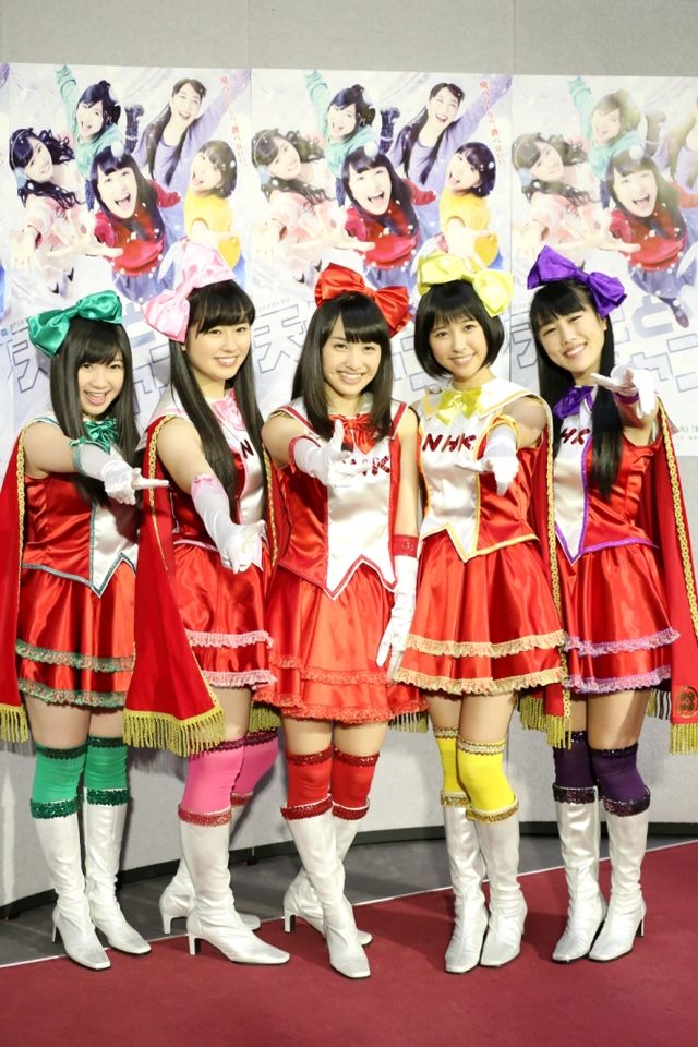 ももクロ、次は朝ドラを狙う！NHKドラマ「天使とジャンプ」完成披露試写会フォトギャラリー（4枚目）