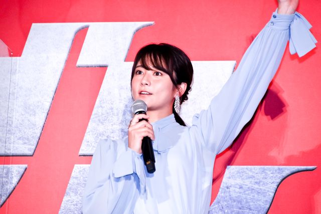 岡田准一、木村文乃、平手友梨奈が撮影で絆深める！『ザ・ファブル　殺さない殺し屋』満員御礼舞台あいさつ（12枚目）