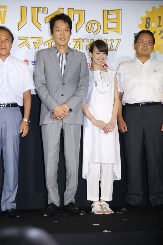 やっぱりかわいいアッキーナ「バイクの日スマイル・オン 2017」トークイベント（11枚目）