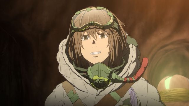 アニメ「大雪海のカイナ」第1話「天膜の少年」場面カット（2枚目）