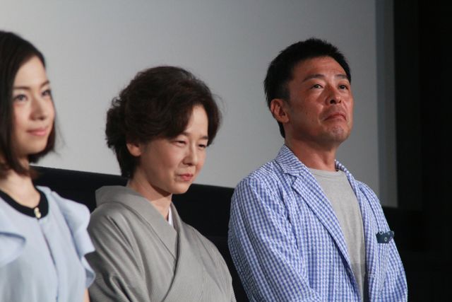 映画『共喰い』初日舞台あいさつフォトギャラリー（2枚目）