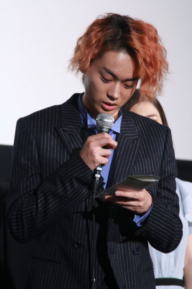 映画『共喰い』初日舞台あいさつフォトギャラリー（9枚目）