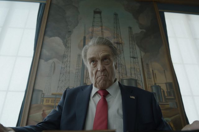 ジョン・グッドマン演じるコンプソン大統領
