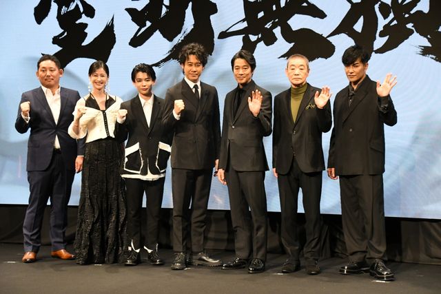 大泉洋、長尾謙杜、堤真一らズラリ！映画『室町無頼』製作発表会見（2枚目）