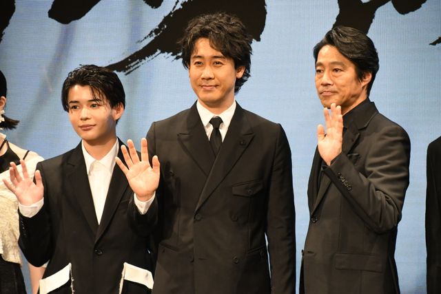 大泉洋、長尾謙杜、堤真一らズラリ！映画『室町無頼』製作発表会見（4枚目）